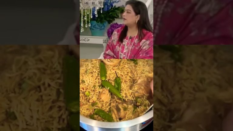 😮Fazila chicken pulao kysy banati ha? |How to make chicken pulao| #shorts #youtubeshorts #viralvideo