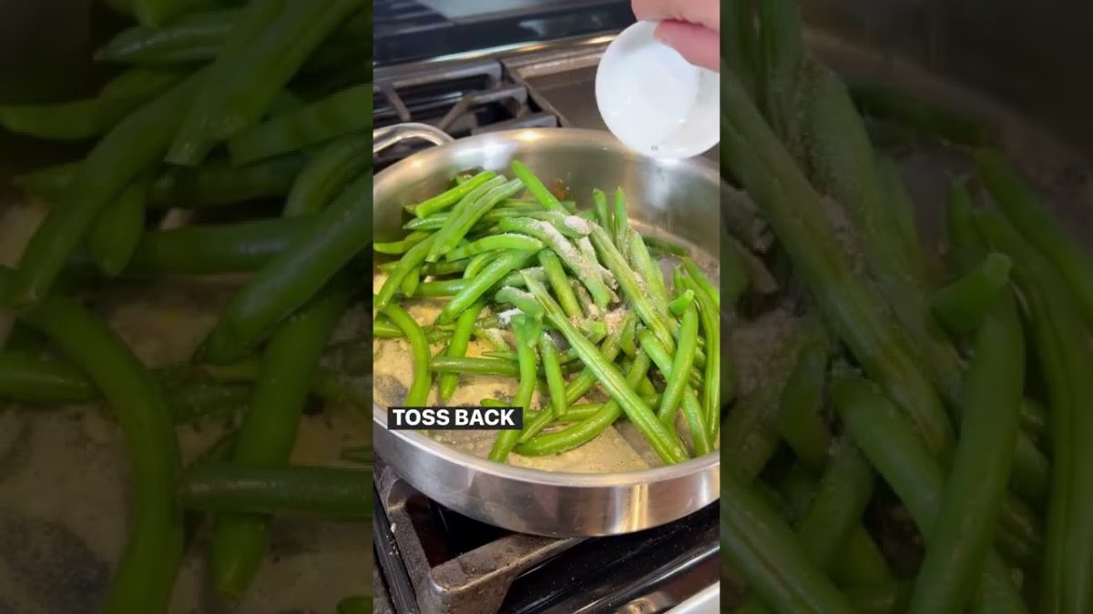 Sauteed Green Beans #shorts