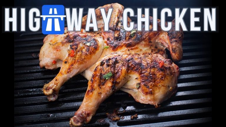 KIP op de BBQ! Spatchcock chicken recept