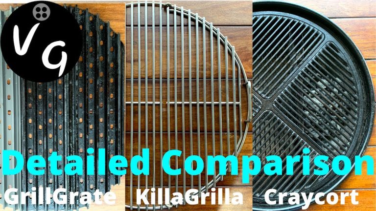 Grill Grate Comparison – GrillGrate – Killa Grilla – Crayort for the Weber Kettle