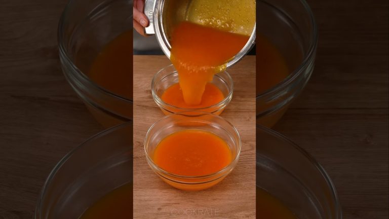 I taught all my friends how to make the fastest tangerine dessert!