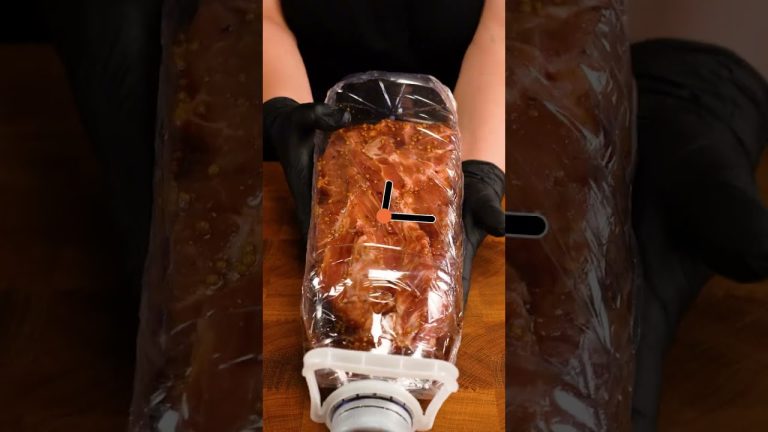 I learned this trick from a butcher! That's the only way I cook the meat