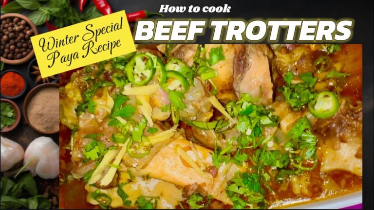 Easy Beef Paya Recipe by Mumma & Hoor | How To Make Beef Trotters | Mumma’s  Recipes | Baray K Paye