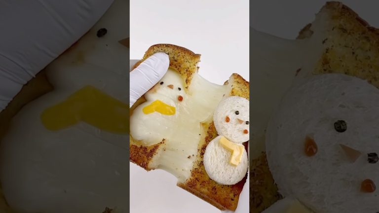 절대 헤어지지 않아요, 스노우맨 토스트 Snowman Grilled Cheese