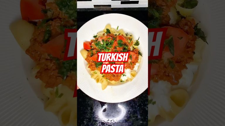 Anna Paul's Turkish Pasta🍝🇹🇷 #annapaul #turkishpasta #easyrecipe #viralfood #dinnerideas #foodshorts