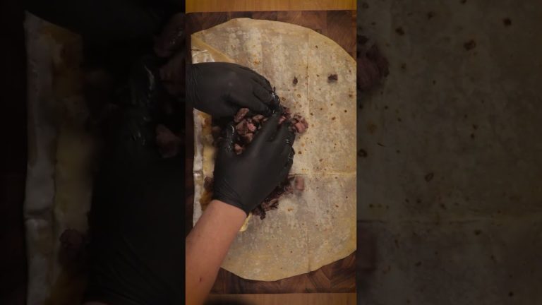 BURRITO PERCHERÓN 🥩🔥 #shorts