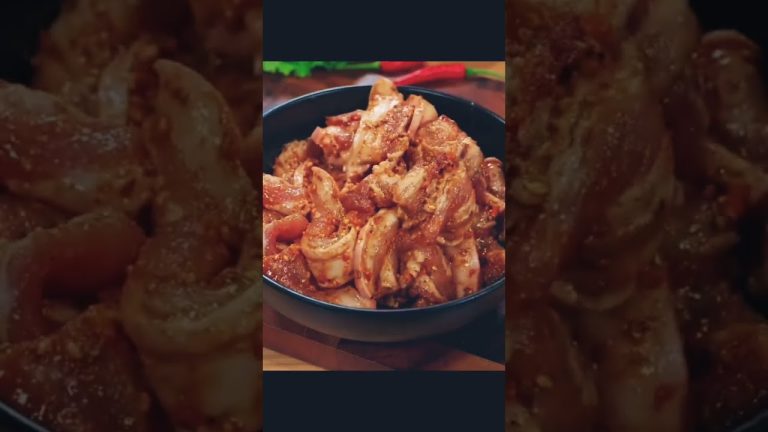 সহজ পদ্ধতিতে শুকরের মাংস রান্না 🤪 #shorts #porkrecipe #reels