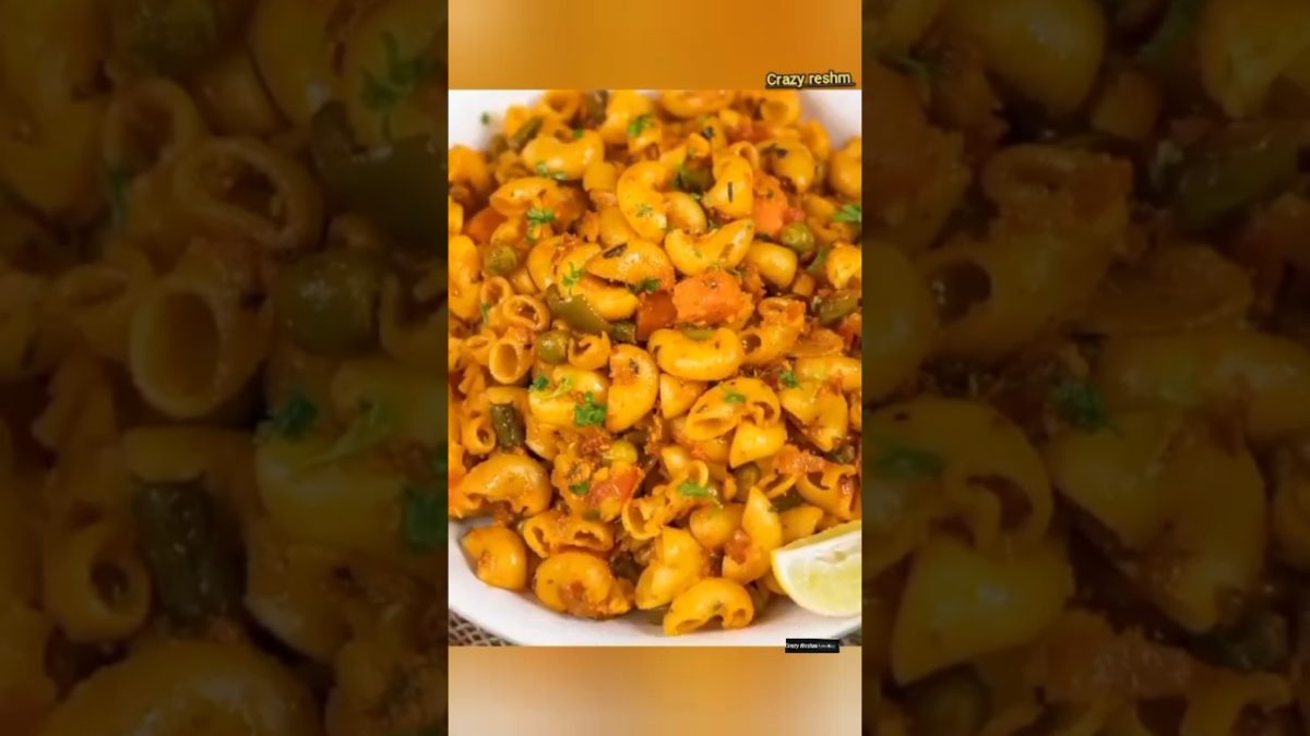 Macaroni pasta recipe 😍| pasta lover🤤 #shorts #cooking #pasta #easyrecipe #shortsfeed