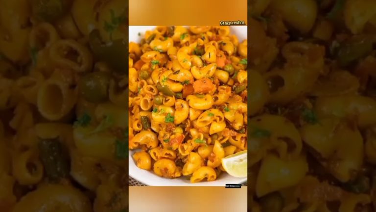 Macaroni pasta recipe 😍| pasta lover🤤 #shorts #cooking #pasta  #easyrecipe #shortsfeed