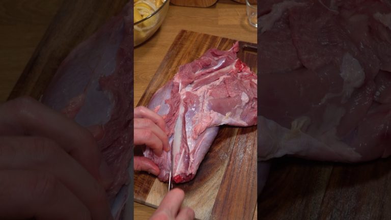 Comment désosser une cuisse de dinde 🍗