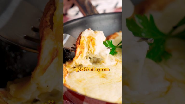 Beşamelli Omlet 🍳🫠😋 #yemekcom #omlet #omlettarifi