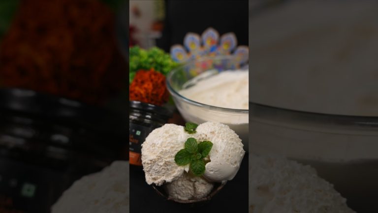 Vanilla Bean Ice Cream ASMR #Shorts