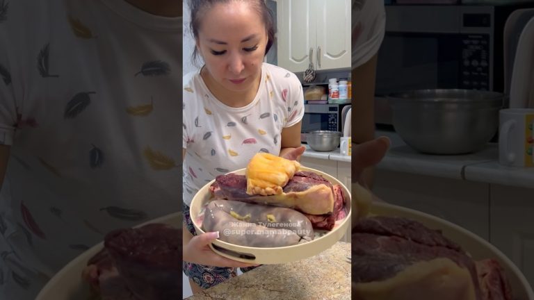 Варю бешбармак для мукбанга часть 1