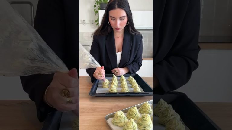 Pommes duchesse à l'ail & beurre truffé 🥔 recette by valin_food