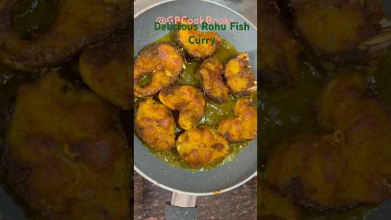 Delicious Rohu Machli | Rohu Fish Curry Kaise Banayen | Yummy Recipe | Spicy Curry | #ytshorts