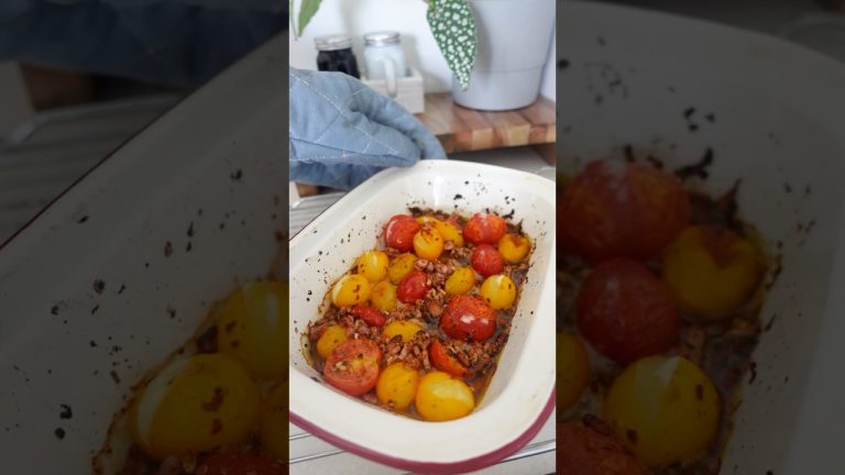 Quick grilled tomato and bacon pasta #quickandeasyrecipe   #easymealstomakeathome #shorts