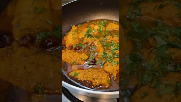 Butter Fish Masala Curry by FlavourFlix | Fish Curry | Winter Special Recipes | Flavorflix #ytshorts