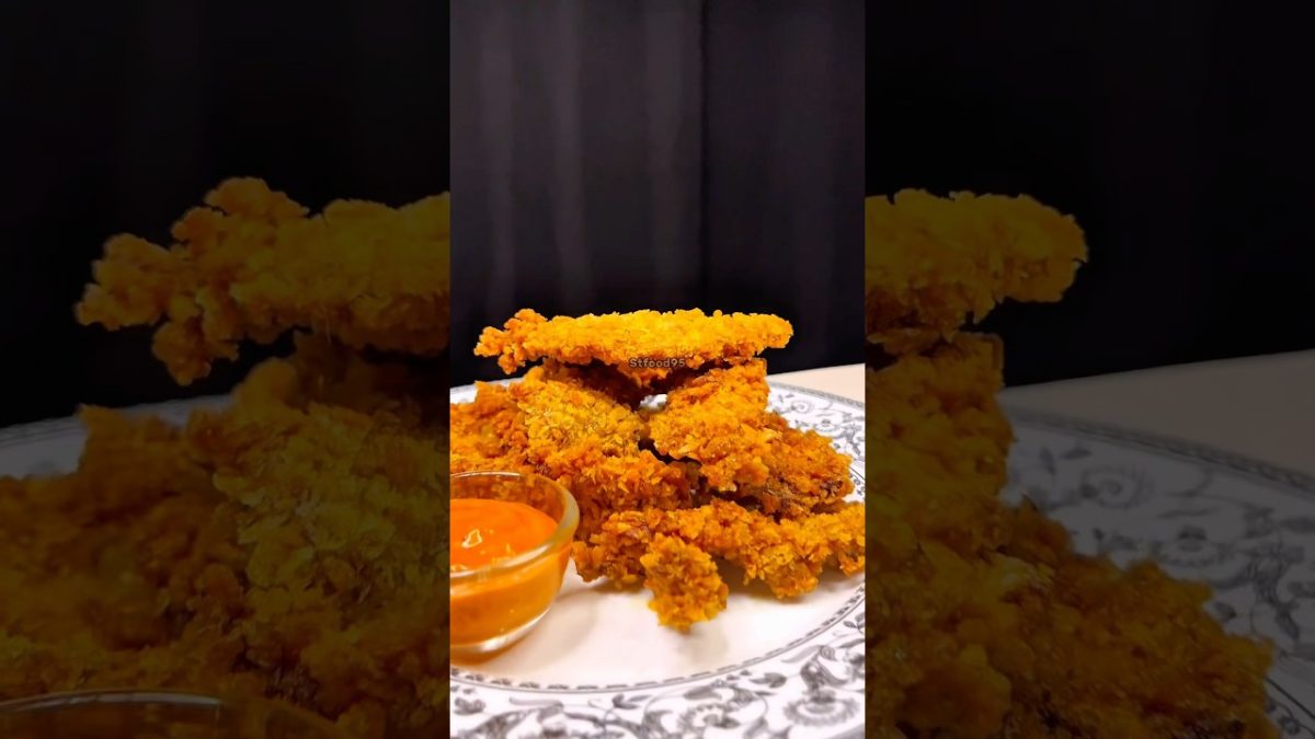 Crispy chicken finger . #chicken #food #asmr #crispychicken #shorts #viralvideo #youtubeshorts #yt