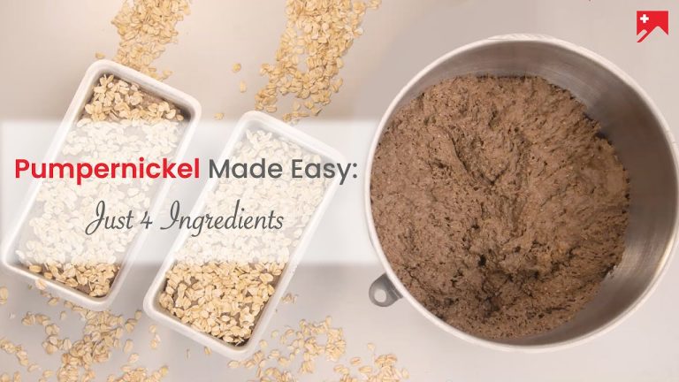 Best Quick Pumpernickel Bread Recipe | SwissBake® Pumpernickel Brot Mix