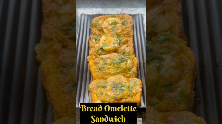 Bread Omelette Sandwich #breadomelettesandwich #breadomelette #sandwich