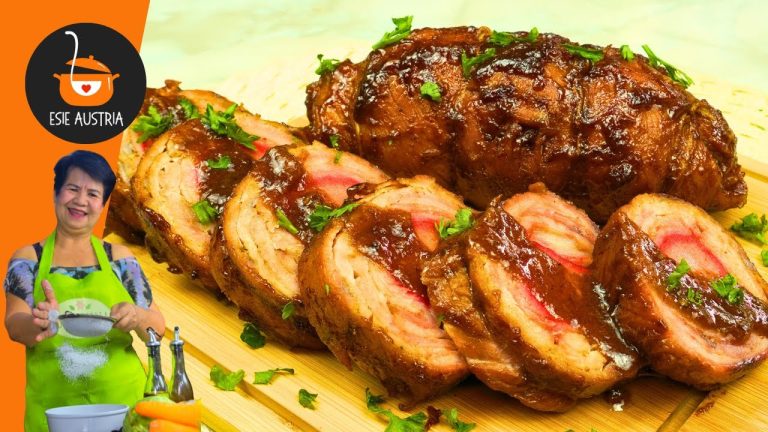 Pork Hamonado Roll | Pork in Pineapple Sauce | Pang Handaan Recipes