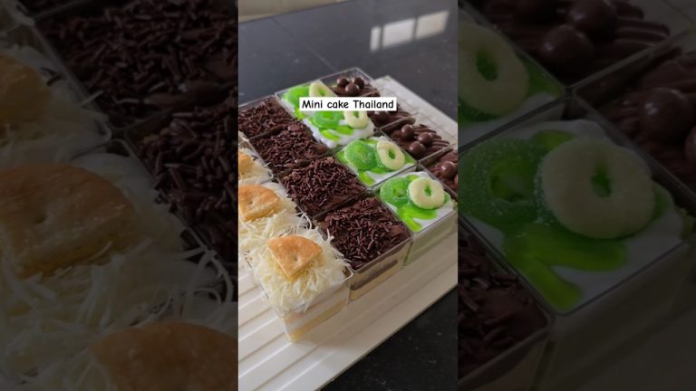 Ide jualan viral mini cake Thailand. Resep klik ▶️☝️
