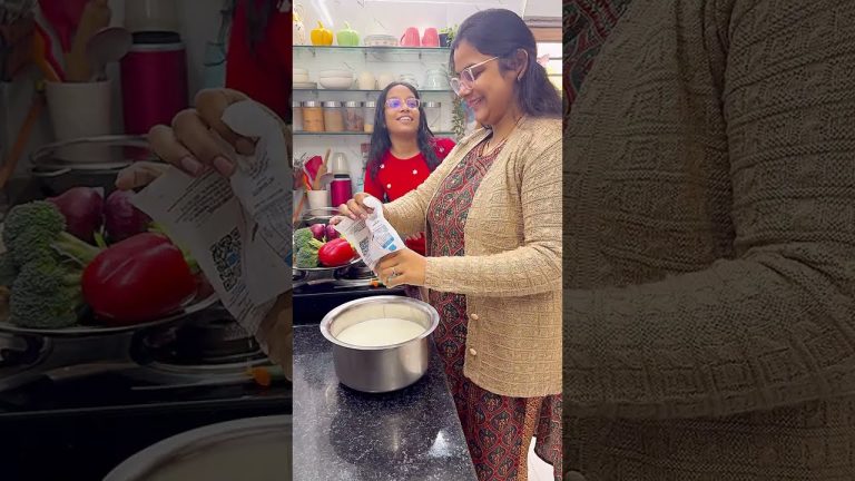 Anshika ki demand to puri karni he padegi, white sauce pasta