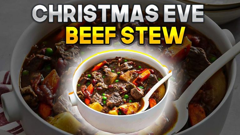 CHRISTMAS EVE (Crockpot) Beef Stew Recipe That Will WOW Your Family!