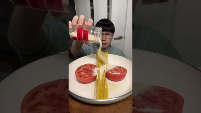 Tomato soup pasta 🍅🍜 #shorts  #food