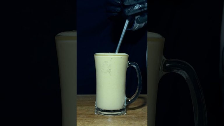 Banana Mango Shake #vibe #cooking #asmrsounds