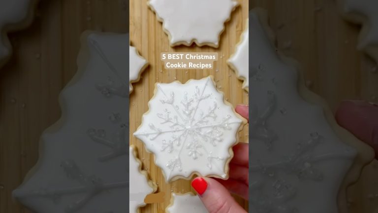 My top 5 Christmas cookie recipes this year!! Which one will you make first? 🤍