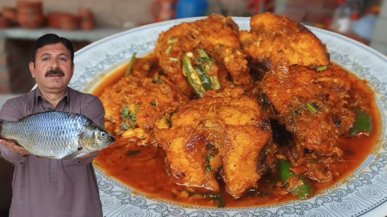 Machli Ka Salan Banane Ka Tarika | Fish Curry Recipe | Fish Fry | Natural Village Food