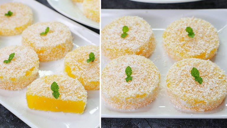 The Best Mango Dessert Recipe You Will Ever Have #shorts | Mango Jelly Delight Recipe