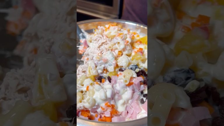 Creamy macaroni salad 🤤