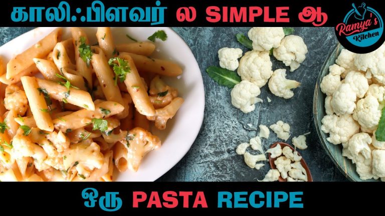 Cauliflower Pasta recipe | Simple pasta recipe | Quick and easy breakfast recipe