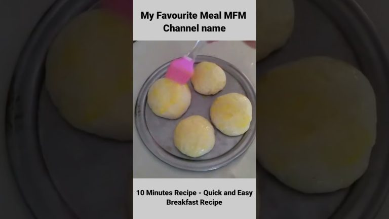 Bun Bread Recipe – Quick and Fluffy Bun Recipe #bunbread #bun #youtubeshorts