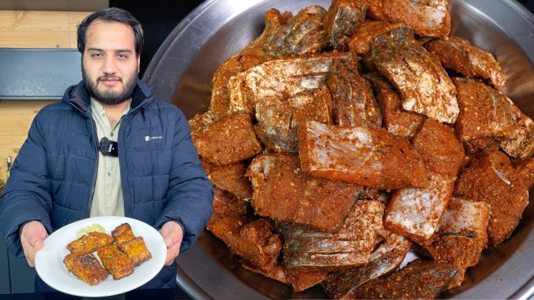 Lahori Fish Fry Homemade – Marinate and Freeze for Winters
