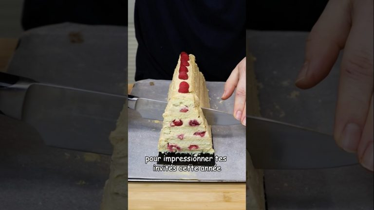 Bûche en Forme de Sapin #shorts