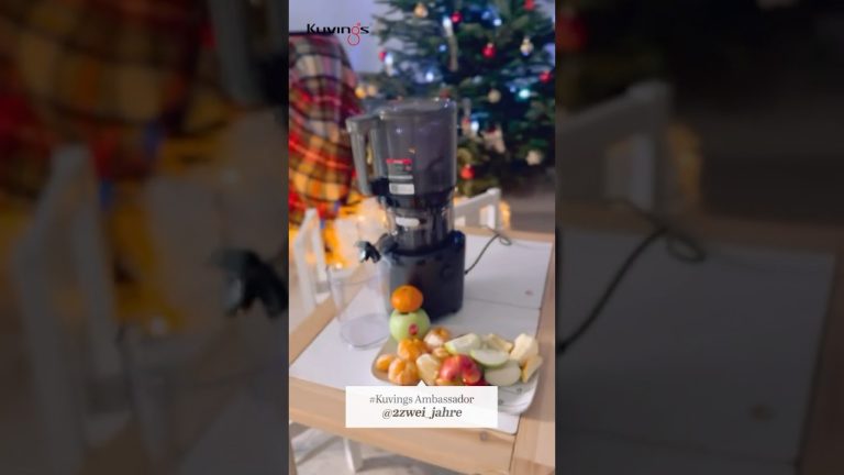 Perfect Homemade Juice for the Holidays with Kuvings AUTO10🎄🍹