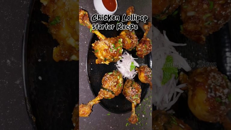 😋Chicken Lollipop started recipe #chickenlollipop #ytshorts #shortsfeed #recipe