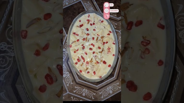 Easy Dessert |Fruit Custard Recipe Mouthwatering dessert Christmas special #merrychristmas