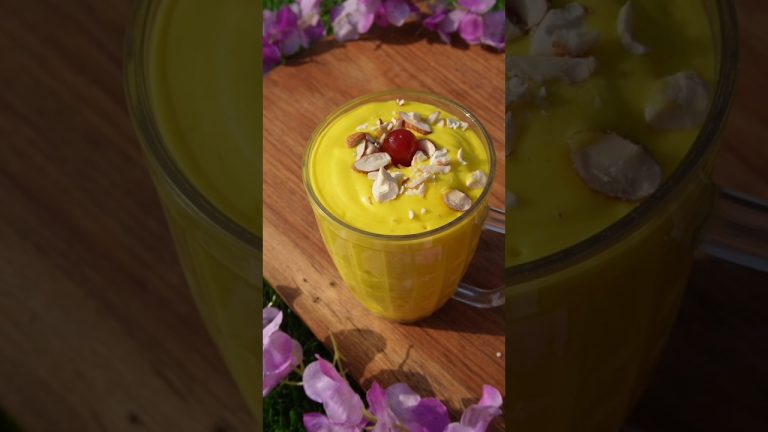 Mango milkshake Asmr #youtubeshorts #asmr #asmrfood #asmrsound #video #mango #milkshake #shorts #yt