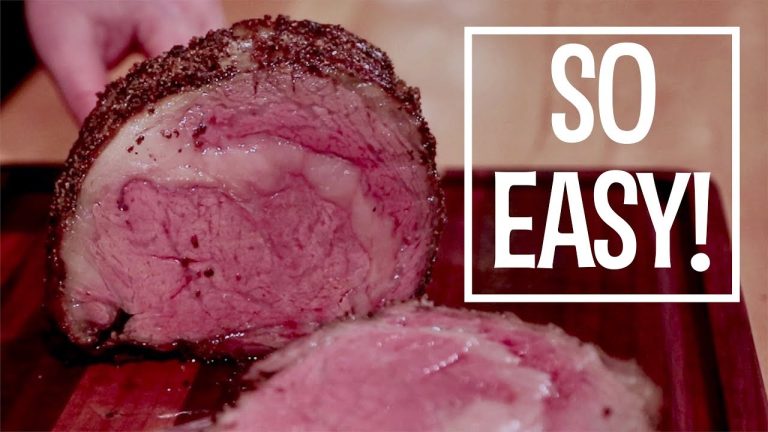 Prime Rib on Gas Grill!