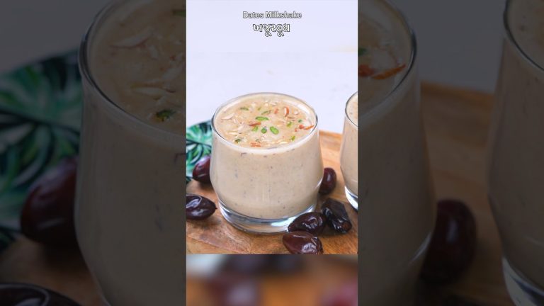 ખજૂરદૂધ લોહીનીઉણપદૂરકરી હાડકા મજબૂતકરે | Khajur doodh | Date milkshake #shorts #datemilkshake