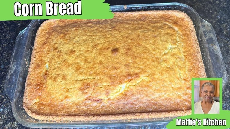 Delicious Christmas Corn Bread/ Jiffy Cornbread Recipe/ Mattie's Kitchen