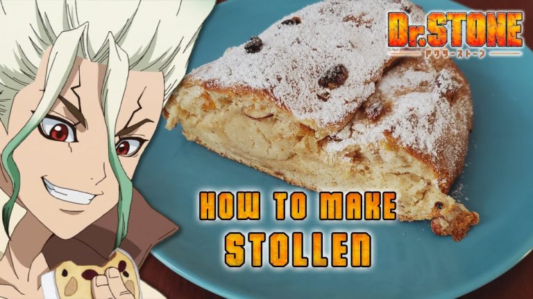 How To Make Stollen (German Christmas Bread)| Dr. Stone | Anime Recipes
