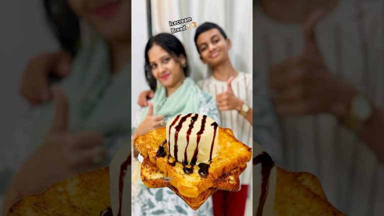 #shorts Icecream Bread #selinesrecipes #icecream #bread