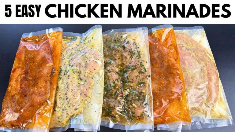 5 Chicken Marinades That Saved Me from Eating Out EVERY DAY! Meal Prep LIKE THIS to stop eating out!