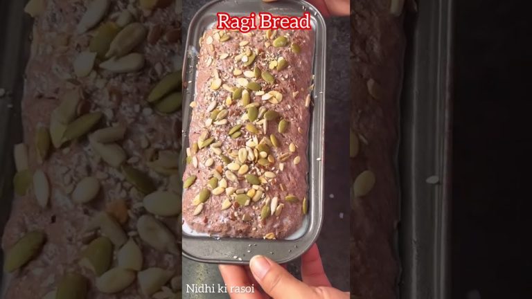 Homemade Ragi Bread Recipe | हेल्दी ब्रेड घर पर बनायें | Ragi Bread Recipe For Diabetic | By Nidhi