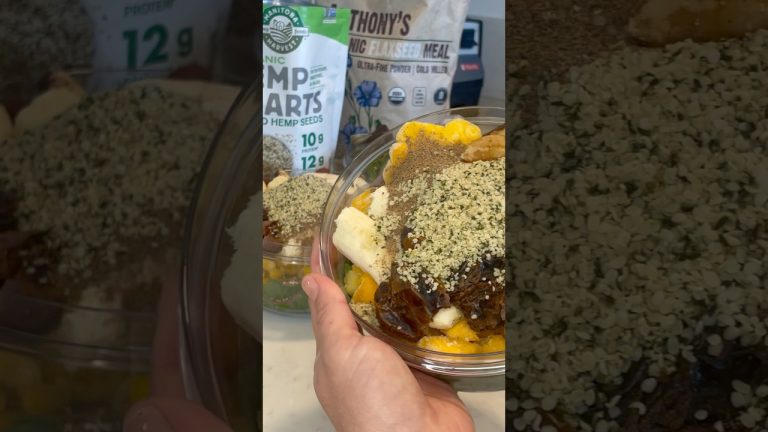 Easy Breakfast Smoothie Meal Prep for Weight Loss